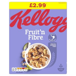 Kellogg`s Fruit n Fiber Cereals