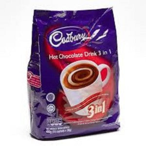 Cadbury 3 in 1 Chocolate Hot Drink (450g)