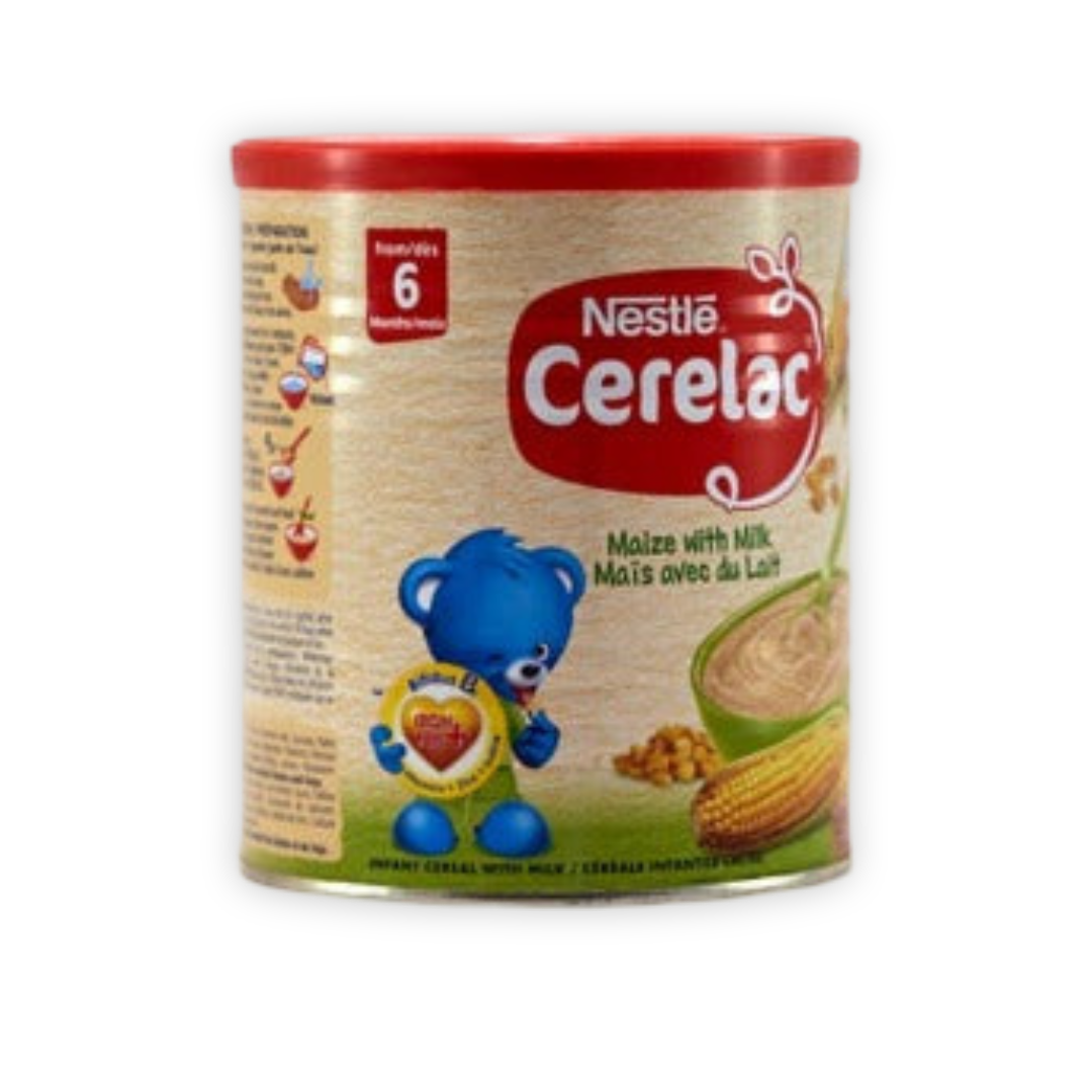 Nestle Cerelac Maize + Milk (400g)