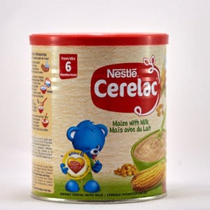 Nestle Cerelac Maize + Milk (400g)