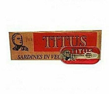 Sardines Titus Tin (125g)